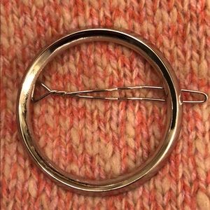 NWOT J. Crew Silver Hair Barrette